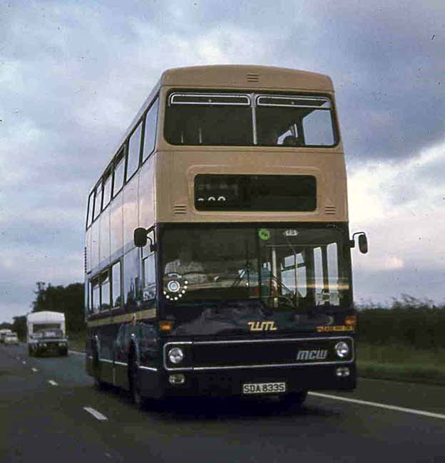 West Midlands PTE MCW Metrobus 6833